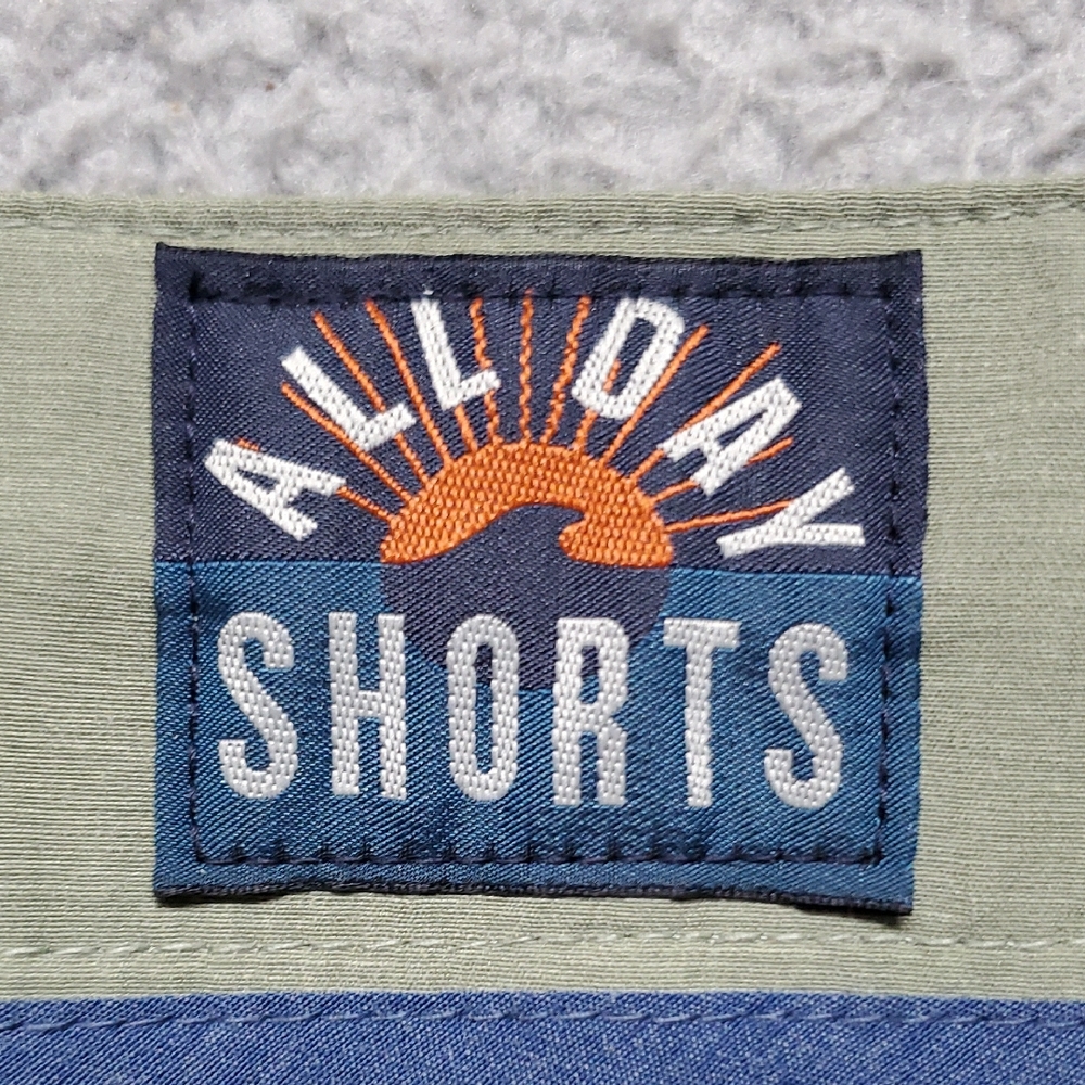 Faherty Light Sage Green Flat-Front Drawstring Sh… - image 4